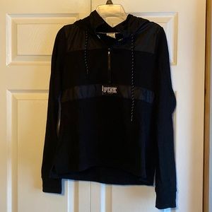 Pink Half Zip hoodie